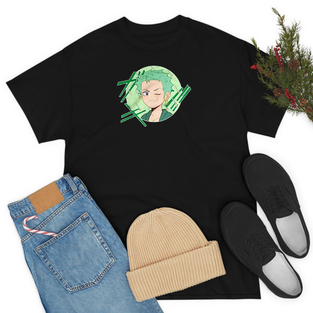 Chibi Zoro One Piece Anime T Shirt