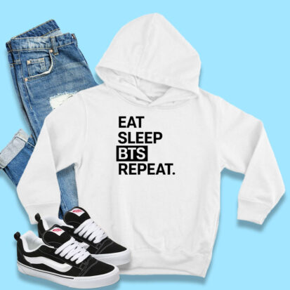 Eat Sleep BTS Repeat Hoodie