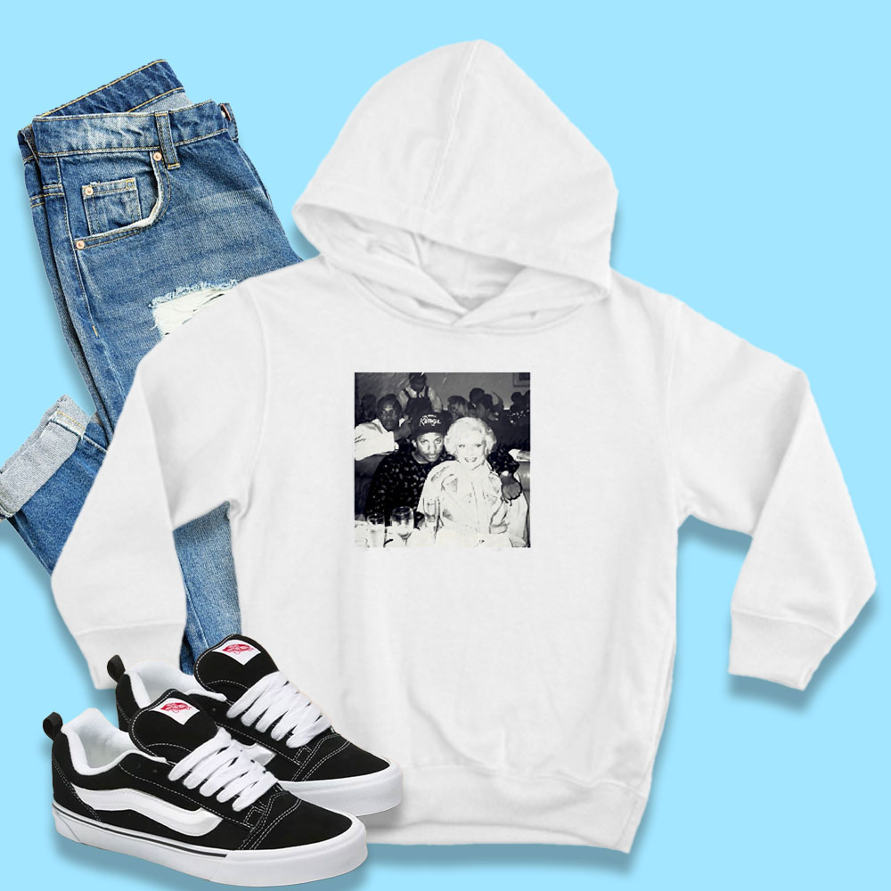Eazy E Betty White Golden Girl Graphic Hoodie