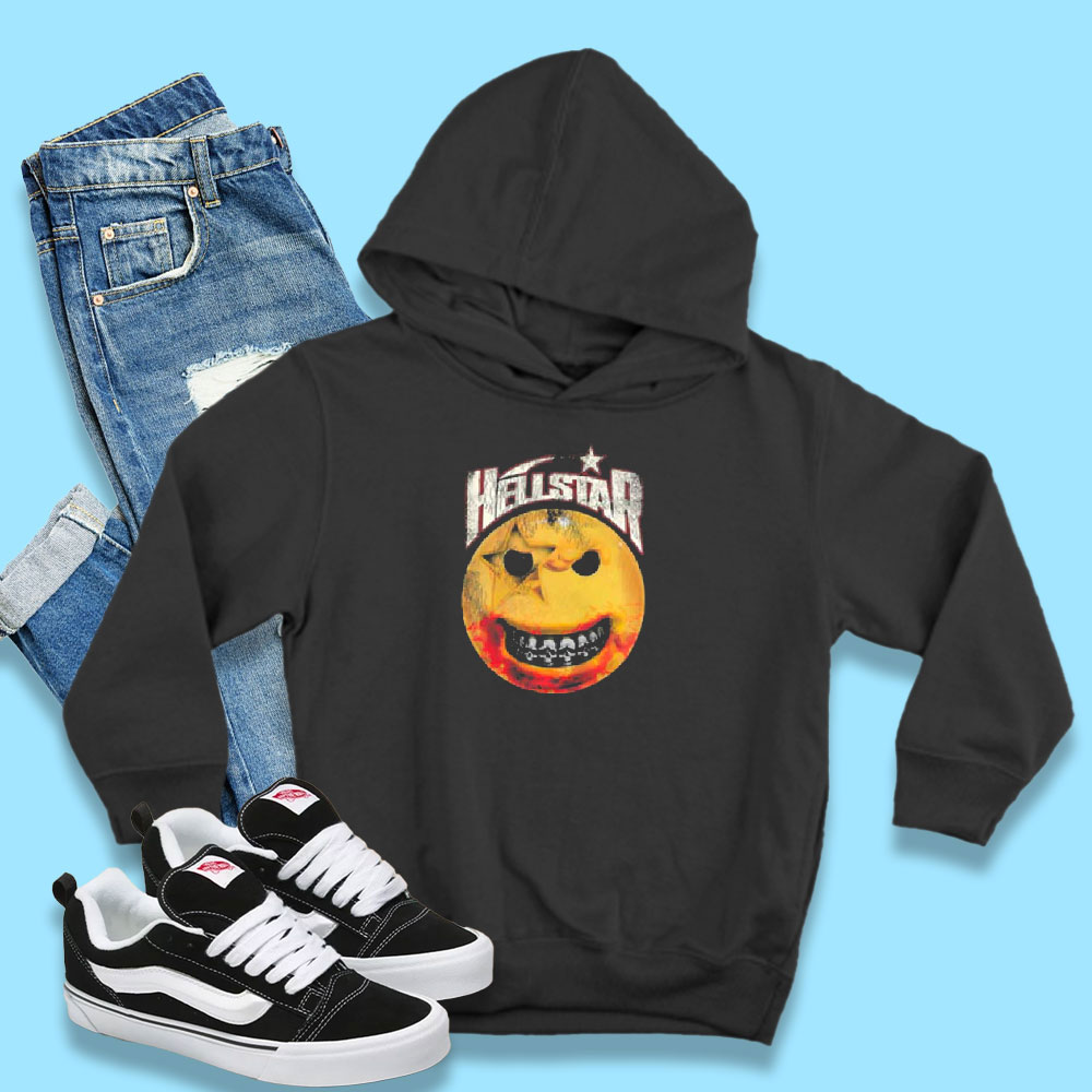 Hellstar Studios Evil Smile Graphic Unisex Hoodie