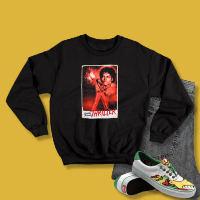 Michael Jackson Thriller Poster Sweatshirt