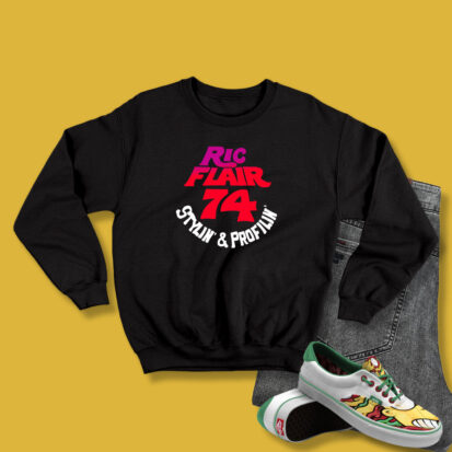 Ric Flair 74 Stylin And Profilin Sweatshirt