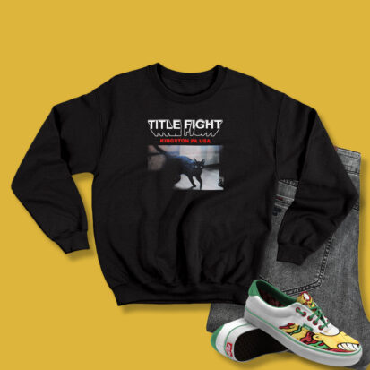 Title Fight Kingston Cat Vintage Sweatshirt