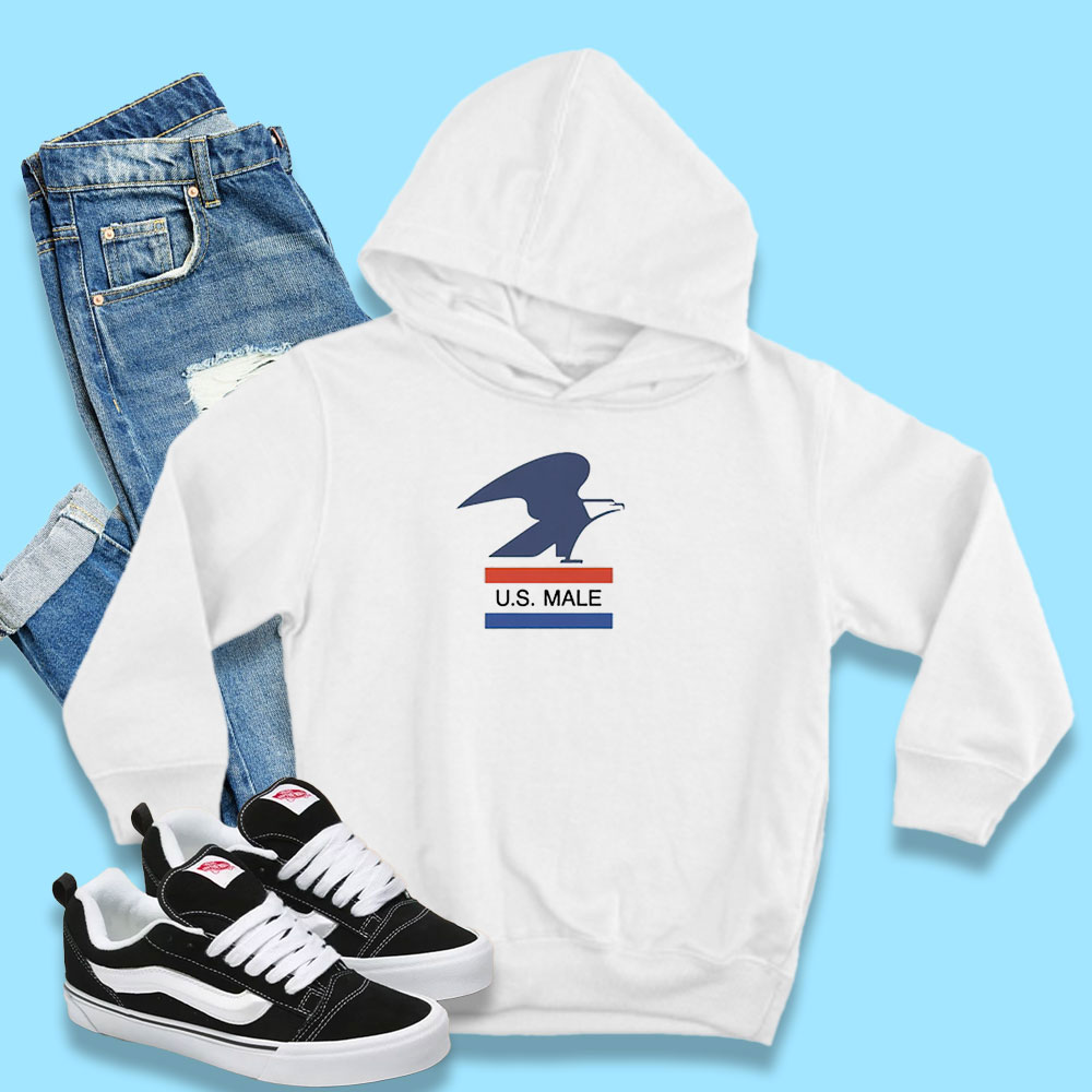 U.S Male Mail Logo And Hilarious Hoodie