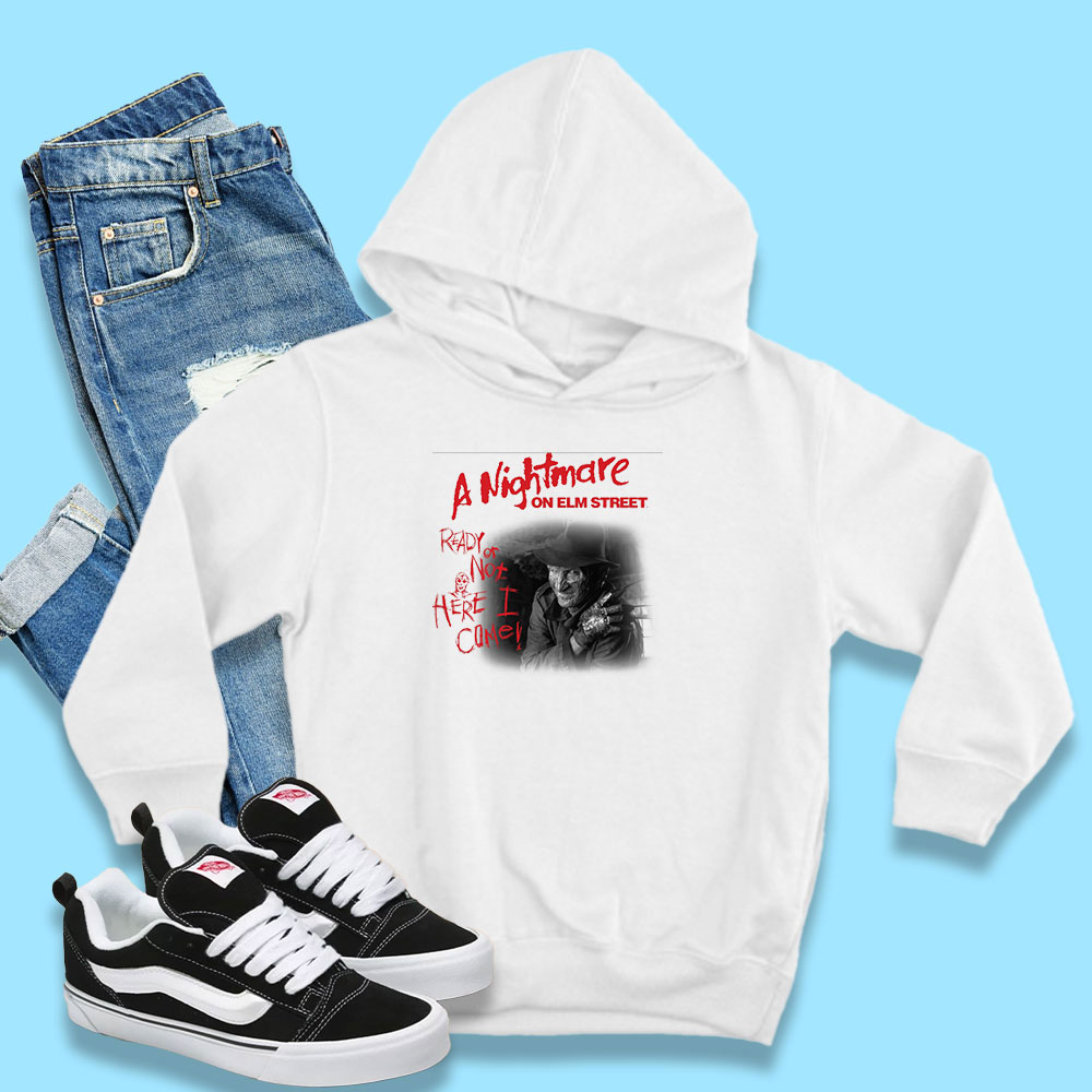 A Nightmare On Elm Street Ready Or Not Freddy Hoodie