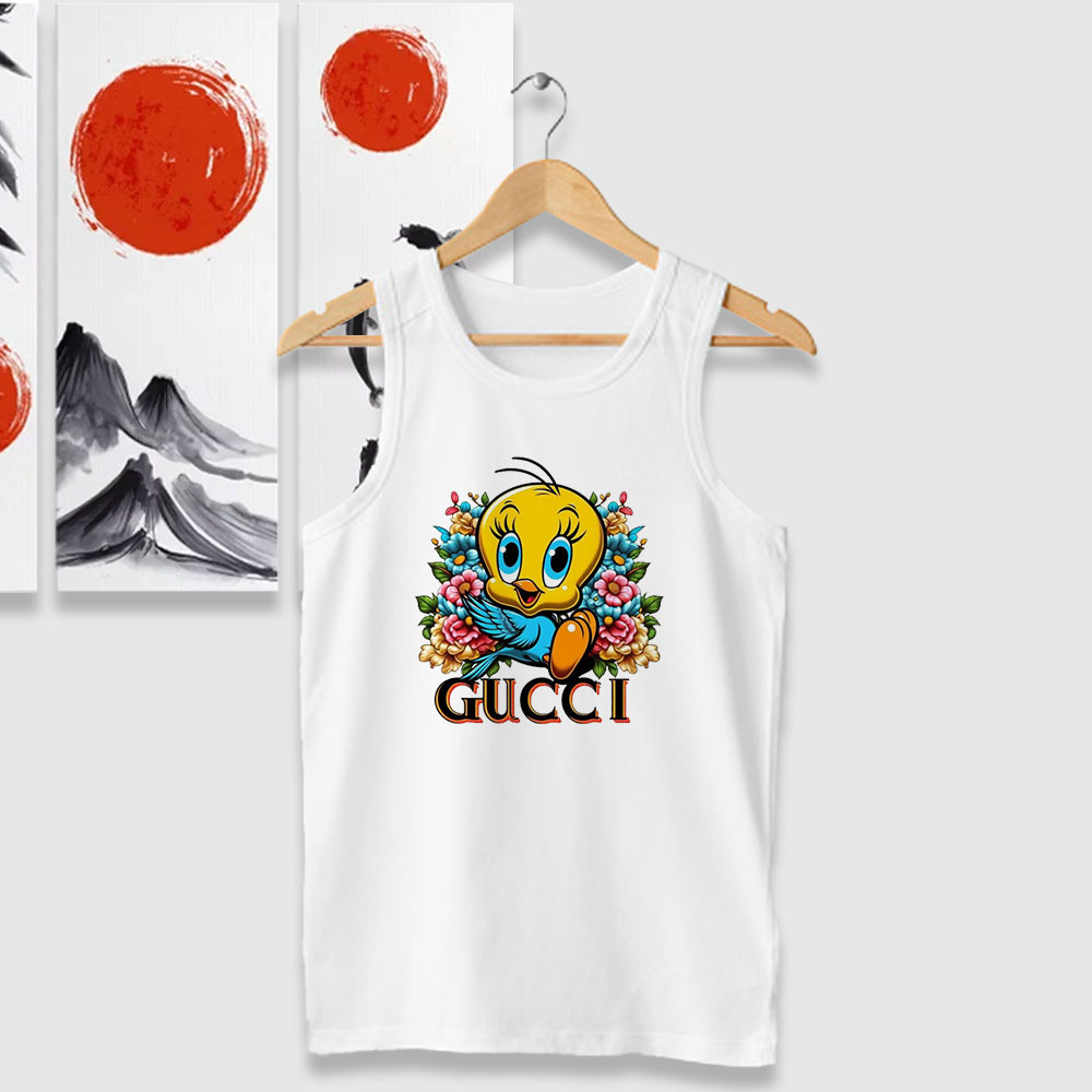 Gucci Twitty Funny Style Tank Tops