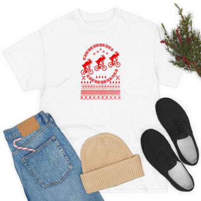 Bikes Ugly Christmas T Shirt