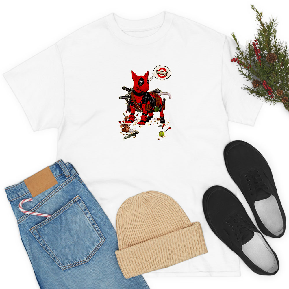 Deadpool Terrier T Shirt