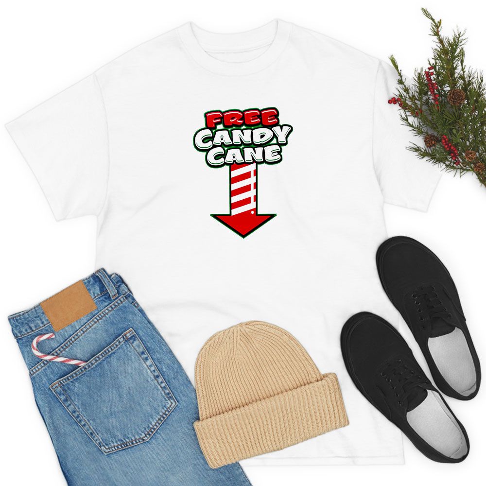 Free Candy Cane T Shirt