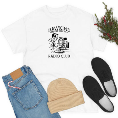 Hawkins Middle School Radio T Shirt