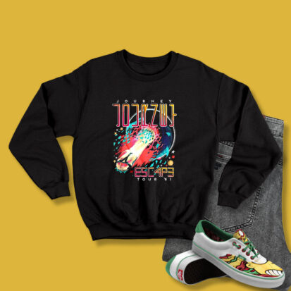 Journey Escape World Tour 1981 Sweatshirt