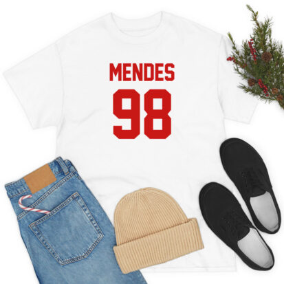 Mendes 98 Red Colour T Shirt
