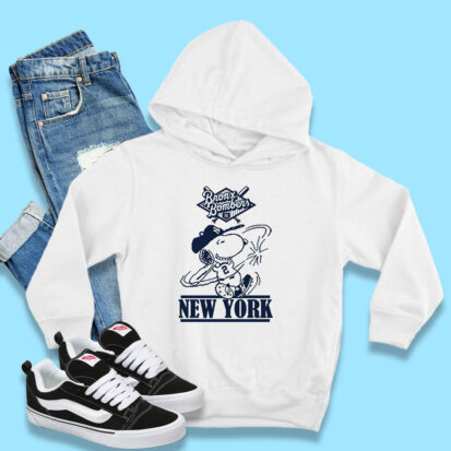 Bronx Bombers Snoopy New York Yankees Snoopy Baseball Hoodie
