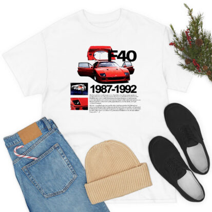 Ferrari F40 Vintage T Shirt