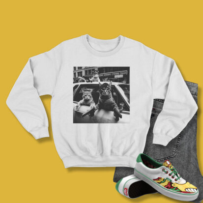 Funny Cat Gang Sarcastic Sweatshirt