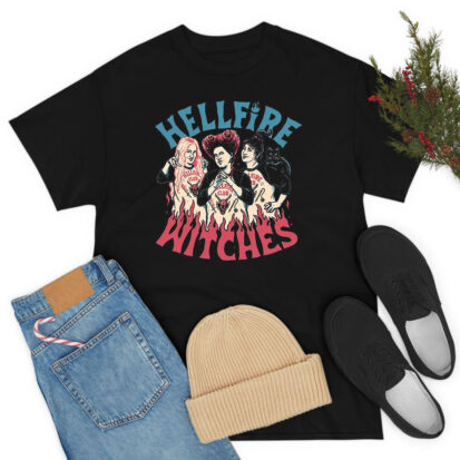 Hocus Pocus Hellfire Witches T Shirt