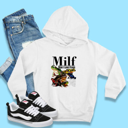 Man I Love Frogs Vintage Hoodie