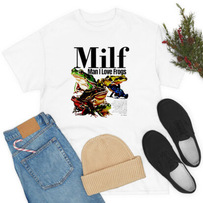 Man I Love Frogs Vintage T Shirt