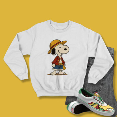 Monkey the Luffy Snoopy Vintage Sweatshirt
