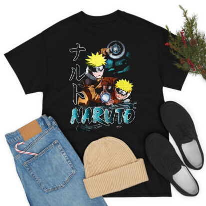 Naruto Uzumaki Acid Wash T Shirt