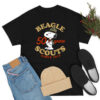 Peanuts Snoopy Beagle Scouts 50 Year Badge T Shirt