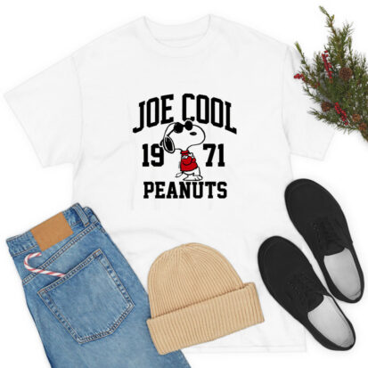 Peanuts Snoopy Joe Cool 1971 T Shirt