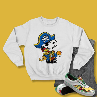 Pirate Snoopy Woodstock Sweatshirt