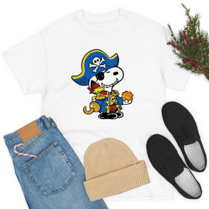Pirate Snoopy Woodstock T Shirt