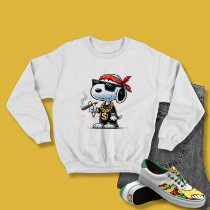 Snoopy Grunge Vintage Rap Sweatshirt
