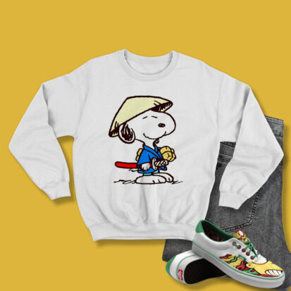 Snoopy Samurai Vintage 90s Sweatshirt