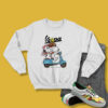 Snoopy Vespa Motorcycle Love Ride Sweatshirt