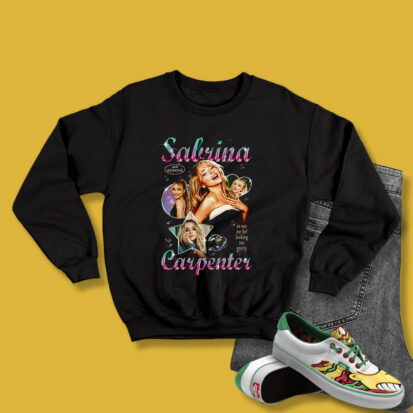 Vintage 90's Bootleg Sabrina Carpenter Sweatshirt