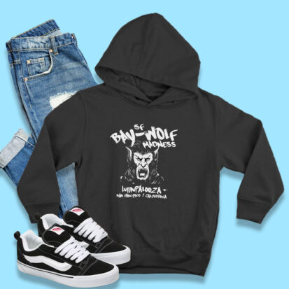 Wednesday Jenna Ortega Bay Wolf Madness Hoodie