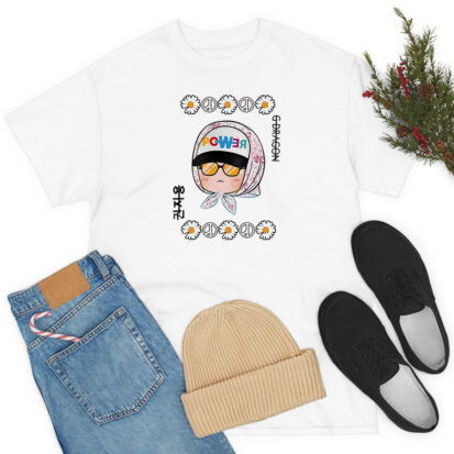 Kpop G Dragon Chibi Cartoon T Shirt