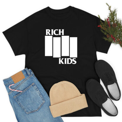 Rich Kids Black Flag T Shirt