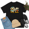Checkered Donald And Mickey T Shirt