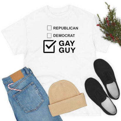 Republican Democrat Gay Guy T-Shirt