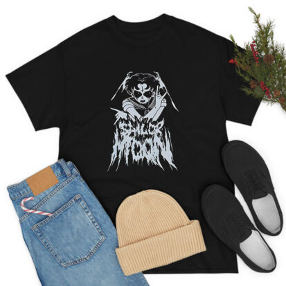 Sailor Moon Black Metal Parody T-Shirt