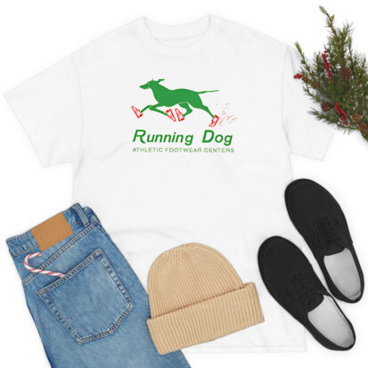 The Big Chill Running Dog Athletic Footwear Center T-Shirt