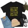Yellow Icons Symbols Breaking Bad Jesse Pinkman T-Shirt